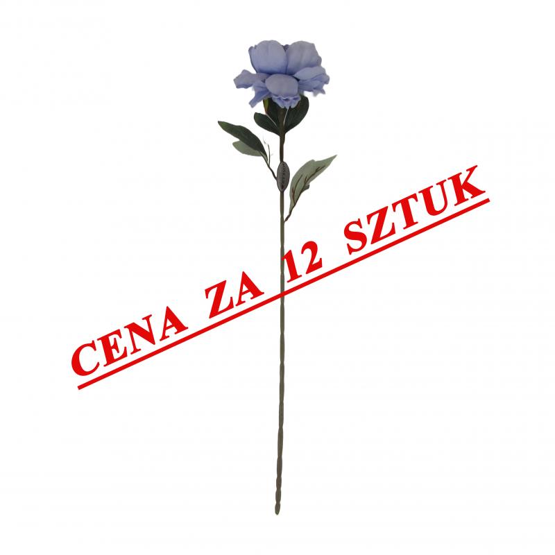 Piwonia 70cm fioletowa <br>(12 sztuk)